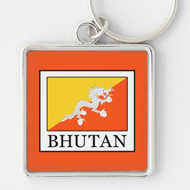 Bhutan Schlüsselanhänger (Vorne)