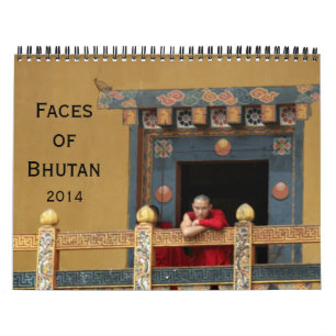 Bhutan stellt 2014 gegenüber kalender
