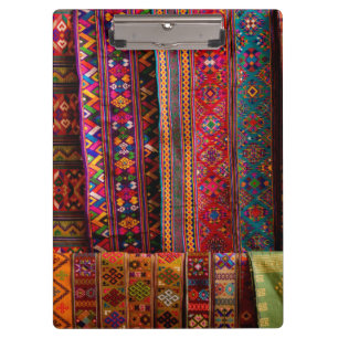 Bhutan-Stoffe zu verkaufen Klemmbrett