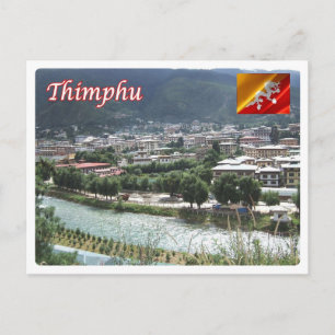 Bhutan - Thimphu - Postkarte