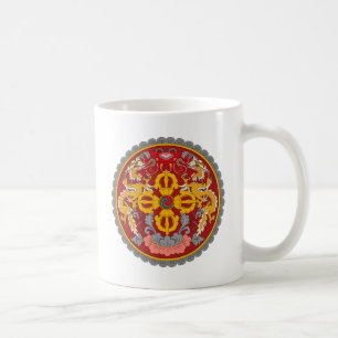Bhutan-Wappen Tasse