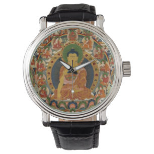 Bhutanese bemalt komplette Mandala Armbanduhr