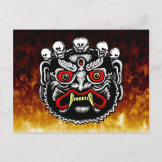 Bhutanese Demon Postkarten