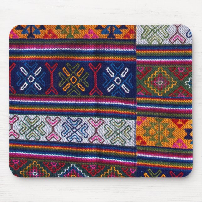 Bhutanesischer Stoff Mousepad (Vorne)