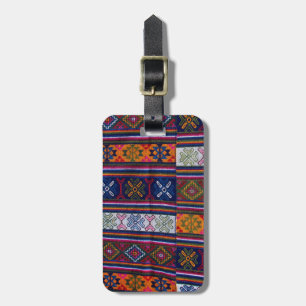 Bhutanesischer Textil Gepäckanhänger