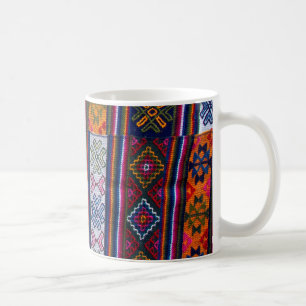 Bhutanesischer Textil Kaffeetasse