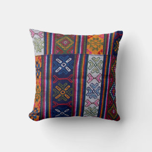Bhutanesischer Textil Kissen
