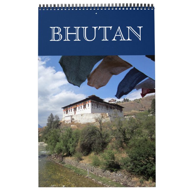bhutanische Fotografie Kalender (Titelbild)