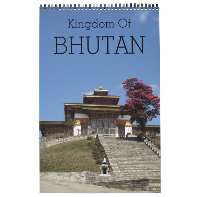 bhutanische Reisen Kalender (Titelbild)