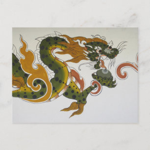 bhutanischer Drache Postkarte