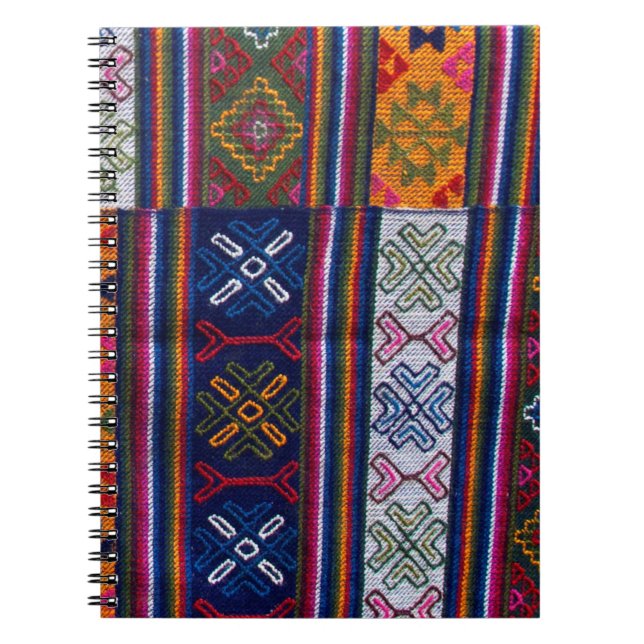 bhutanisches Textil Notizblock (Vorderseite)