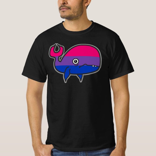 Bi ängstlicher, aber stolzer T - Shirt (Vorderseite)