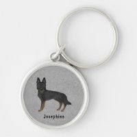 Bi-Black German Shepherd GSD Hund mit Individuelle