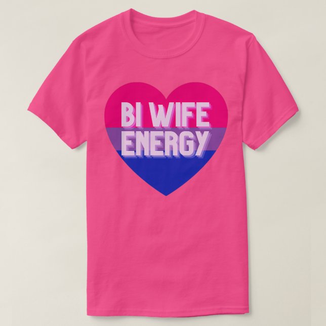 BI-EHEFRAU ENERGIE T-Shirt (Design vorne)