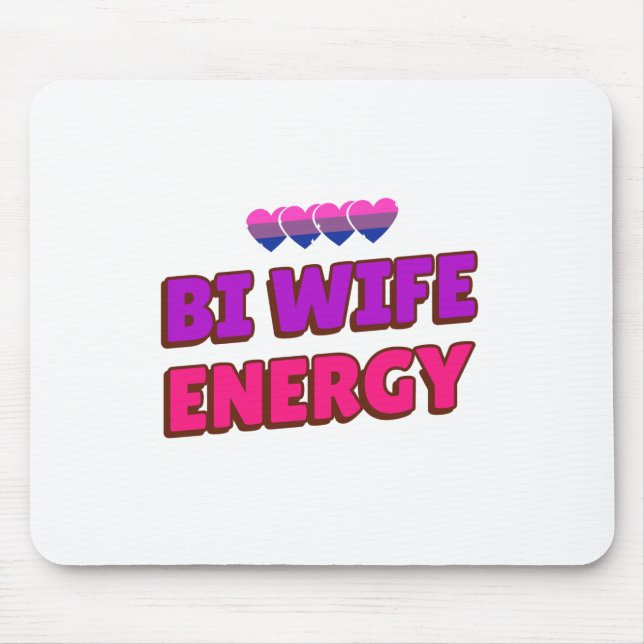 Bi Ehefrau Energy Mousepad (Vorne)