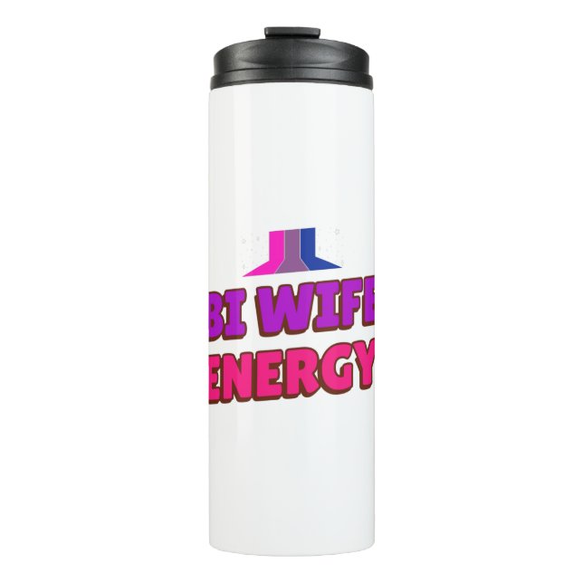 Bi Ehefrau Energy Thermosbecher (Vorderseite)