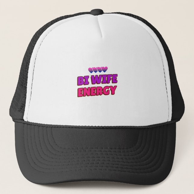 Bi Ehefrau Energy Truckerkappe (Vorderseite)