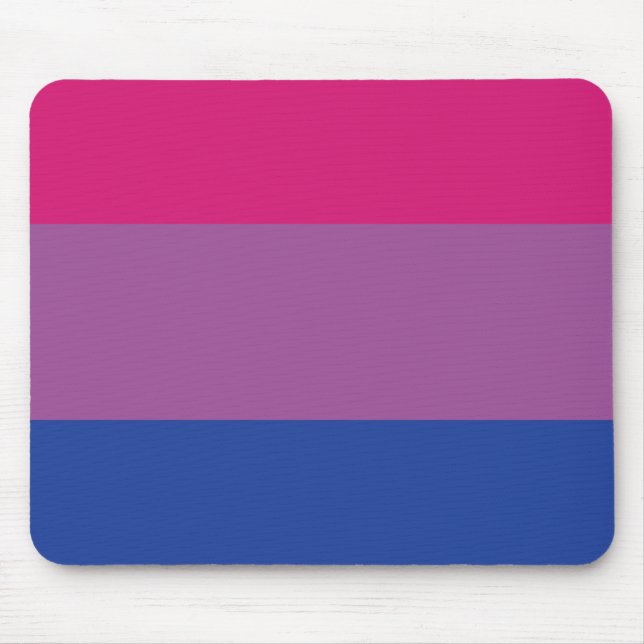 Bi Flag Mousepad (Vorne)