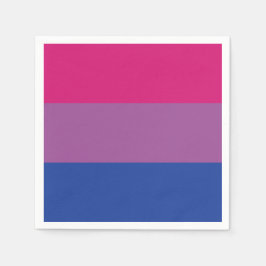 Bi Flag Serviette