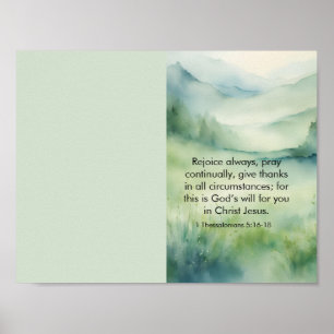 Bi-fold Cover Only Church Bulletin herunterladen Poster