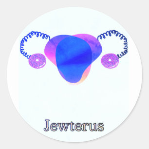 Bi Jewterus II Runder Aufkleber