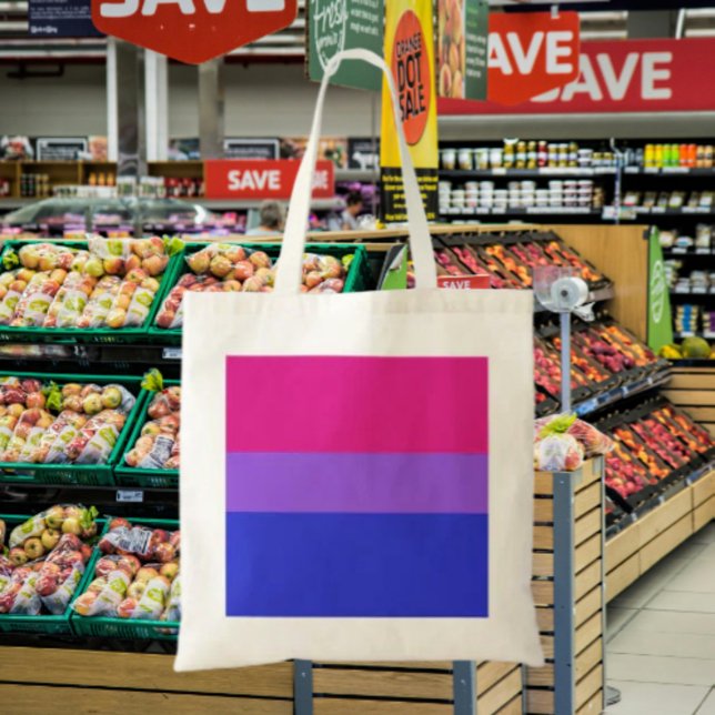 Bi Pride Carry-All-Tasche Tragetasche (Von Creator hochgeladen)