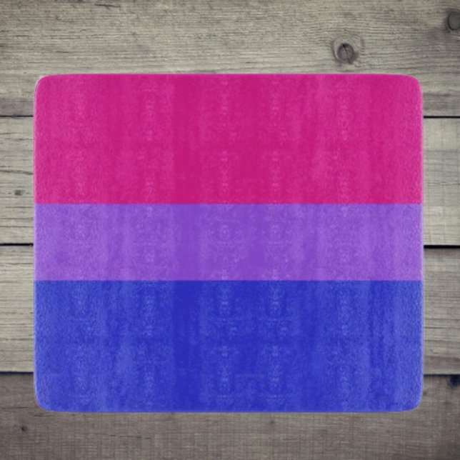 Bi Pride Cutting Board of Pride Schneidebrett (Von Creator hochgeladen)
