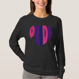Bi-Pride-Fahne Bisexual Herzschlag 1 T-Shirt