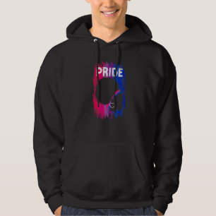 Bi-Pride-Flag nach schwarzem Bhm-Stolz Hoodie
