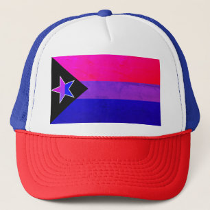 Bi Pride Flag Star Truckerkappe