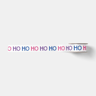Bi Pride Ho Ho Ribbon Satinband