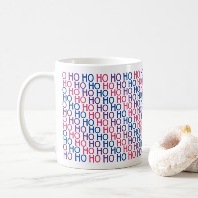 Bi Pride Ho Ho Tasse (Mit Donut)