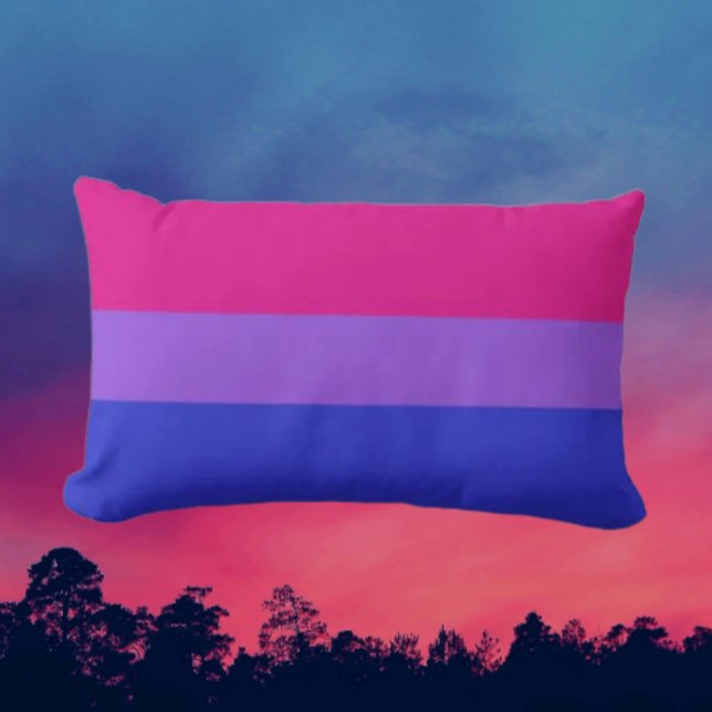 Bi Pride Lumbar Comfort Lendenkissen (Von Creator hochgeladen)