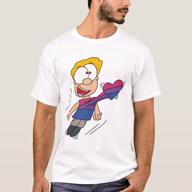 Bi Pride T-Shirt (Vorderseite)