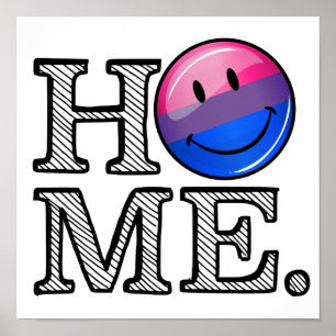 Bi-sexuelle Flag Housewarming Poster