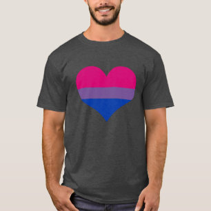 Bi Stolz Herz T-Shirt