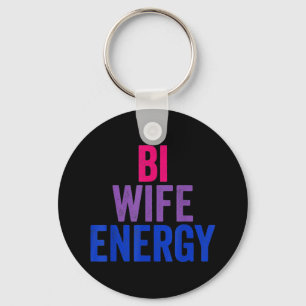 Bi Wife Energy Bisexual Pride Schlüsselanhänger