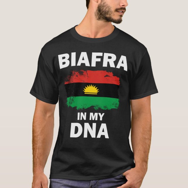 Biafra in meiner DNA T-Shirt (Vorderseite)