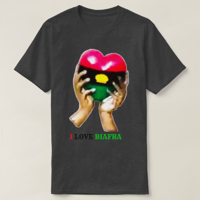 Biafra vereint uns alle zusammen T-Shirt (Design vorne)