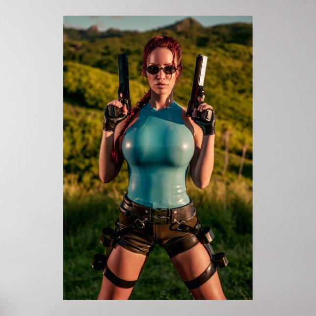 Bianca Beauchamp Latex Cosplay Poster (Vorne)
