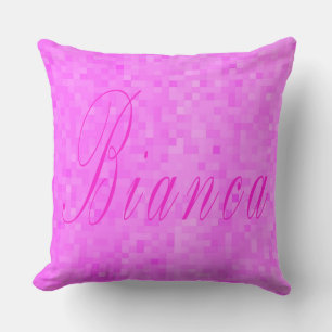 Bianca Girls Name Logo, Kissen