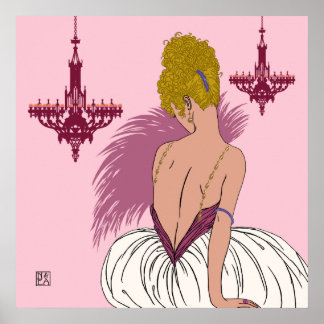 Bianca in Rosa - Prints/Poster Poster