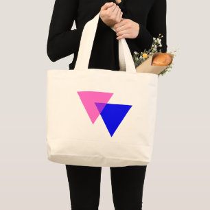 Biangles Bisexueller Stolz Jumbo Stoffbeutel