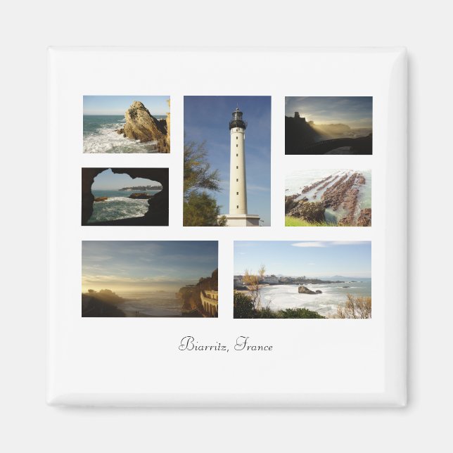 Biarritz France Magnet (Vorne)