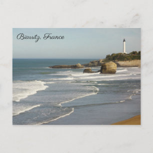 Biarritz France Postcard Postkarte