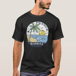 Biarritz Frankreich Vintage T-Shirt