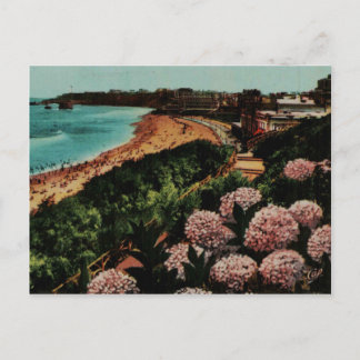 Biarritz Hortensias Frankreich Postkarte