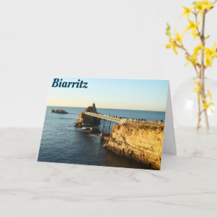 Biarritz Karte