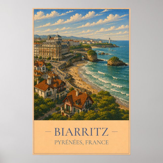 Biarritz Poster (Vorne)