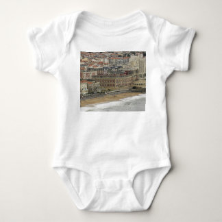 Biarritz Strand, Belle Époque Architektur. Baby Strampler